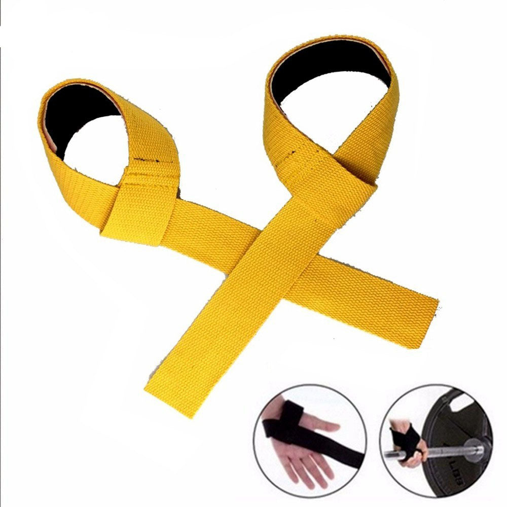 2PCS Weightlifting Wrist Straps Gym Lifting Support