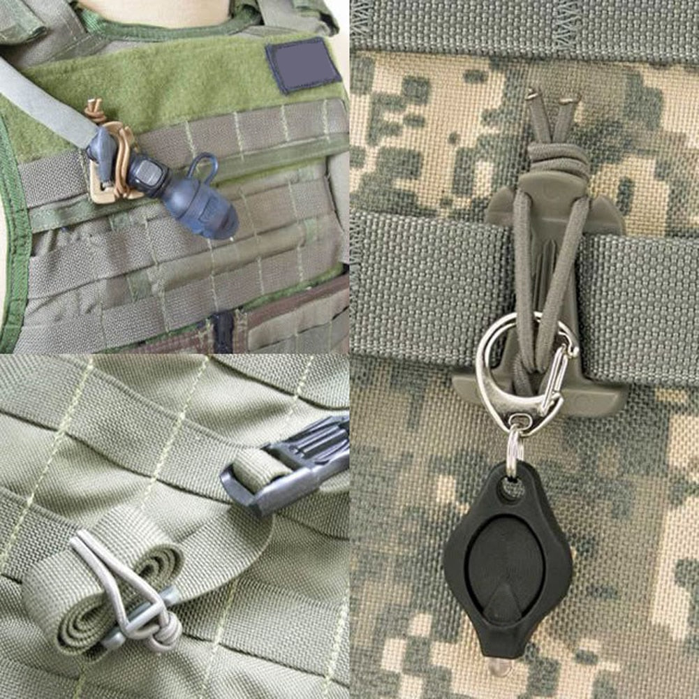 Backpack Nylon Carabiner Clips Outdoor Gear Hooks