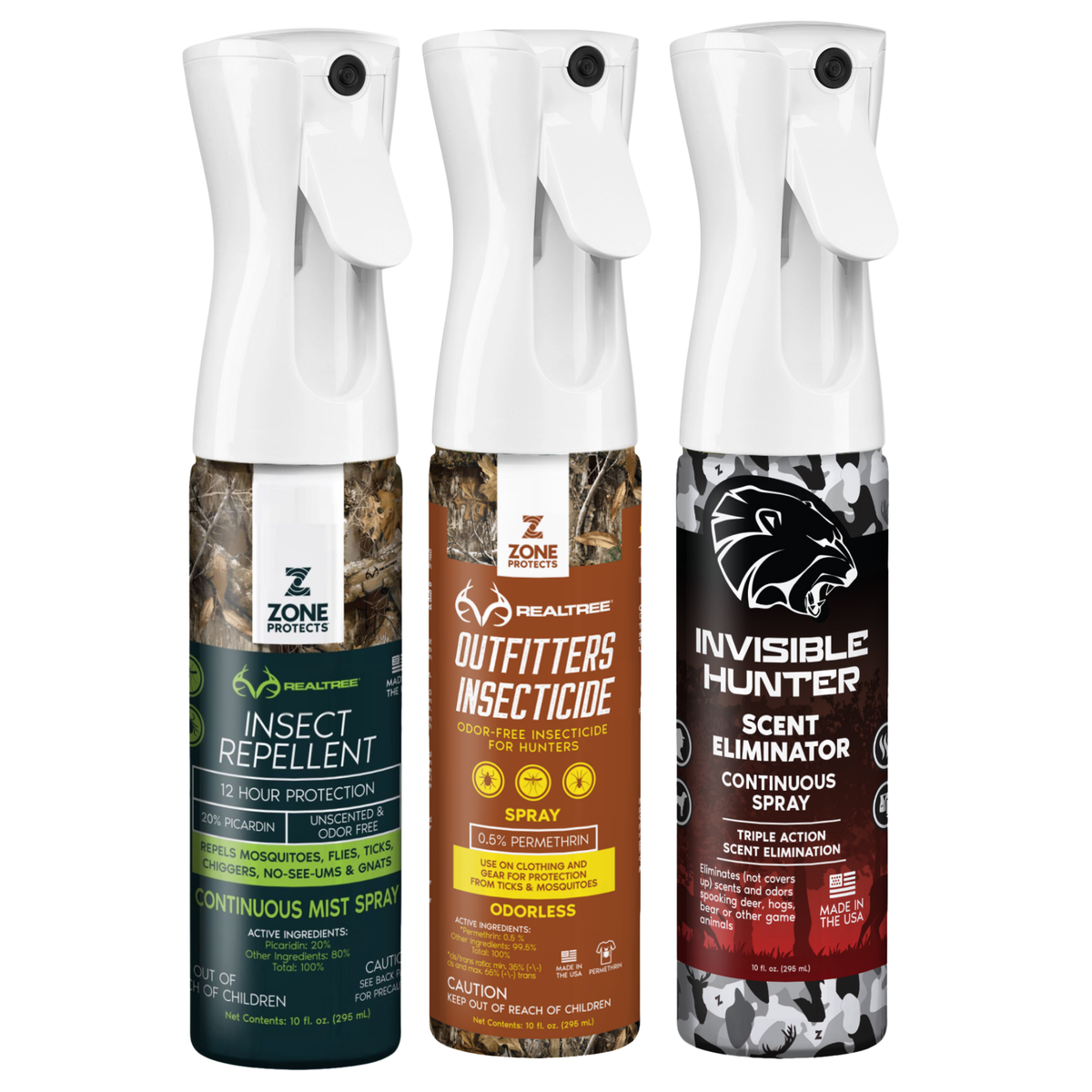 Total Tick Prevention System | Insect Repellent (for skin) + Insecticide (for gear)