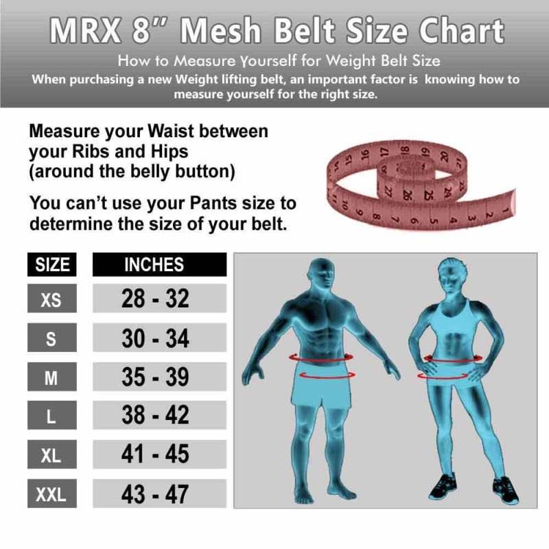 8-Inch Weight Lifting Belt Lumbar Back Support