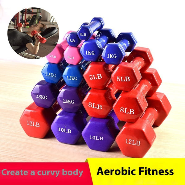 Hexagonal Dumbbell Home Fitness Strength Training Equipment