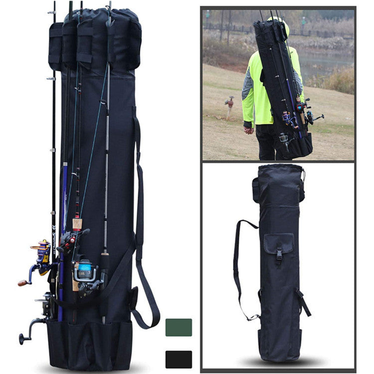Cylinder Outdoor Fishing Rod Storage Gear Bag