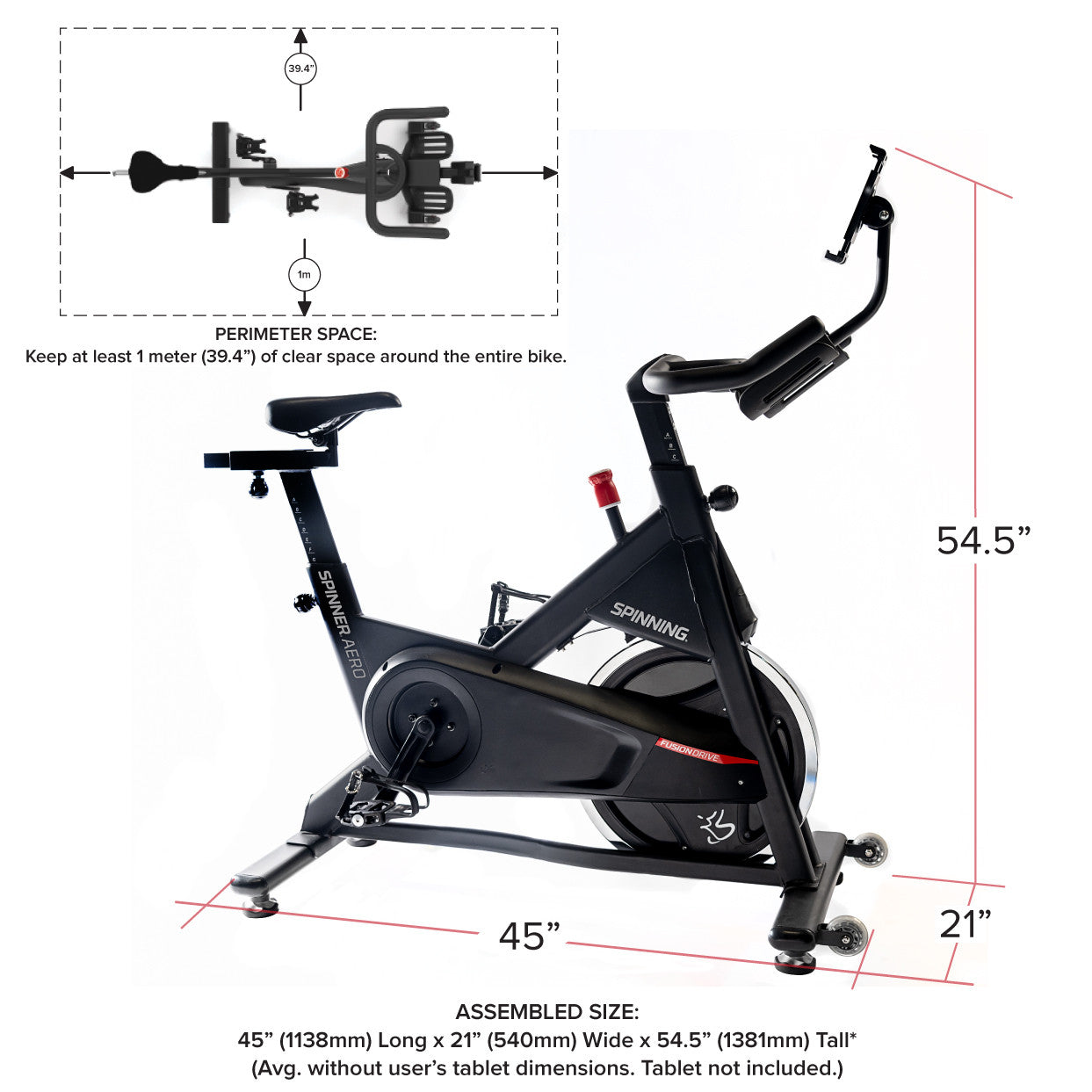 Connected Spinner Bike Smart Indoor Cycling Equipment