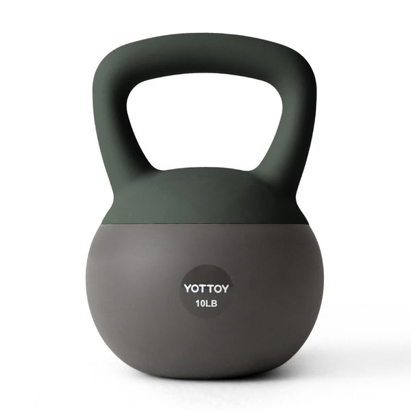 Soft 10lb Kettlebell Anti-Slip Training Weight