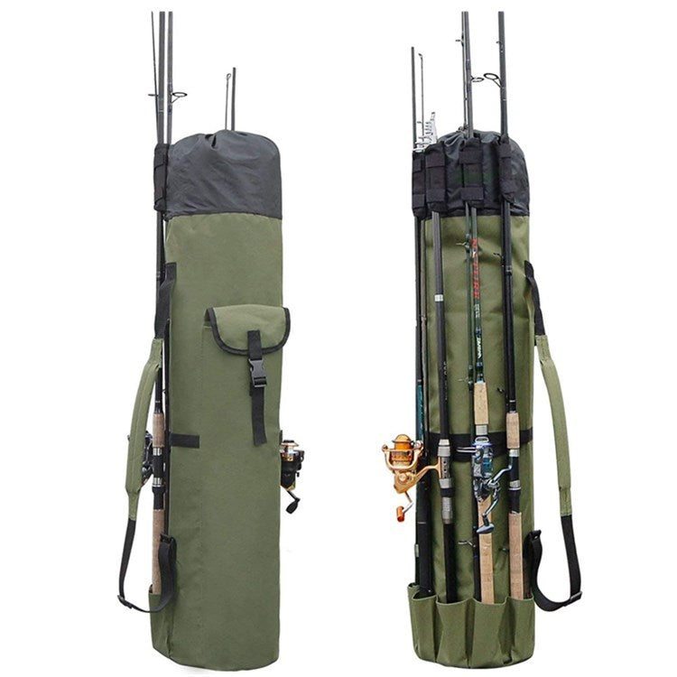 Cylinder Outdoor Fishing Rod Storage Gear Bag