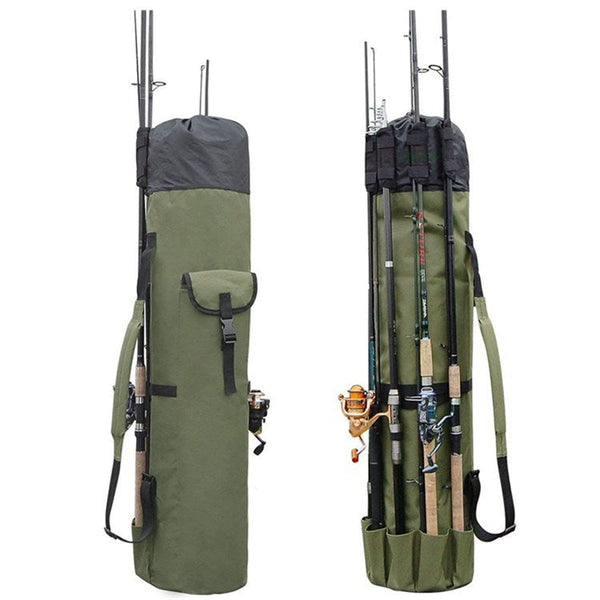 Cylinder Outdoor Fishing Rod Storage Gear Bag
