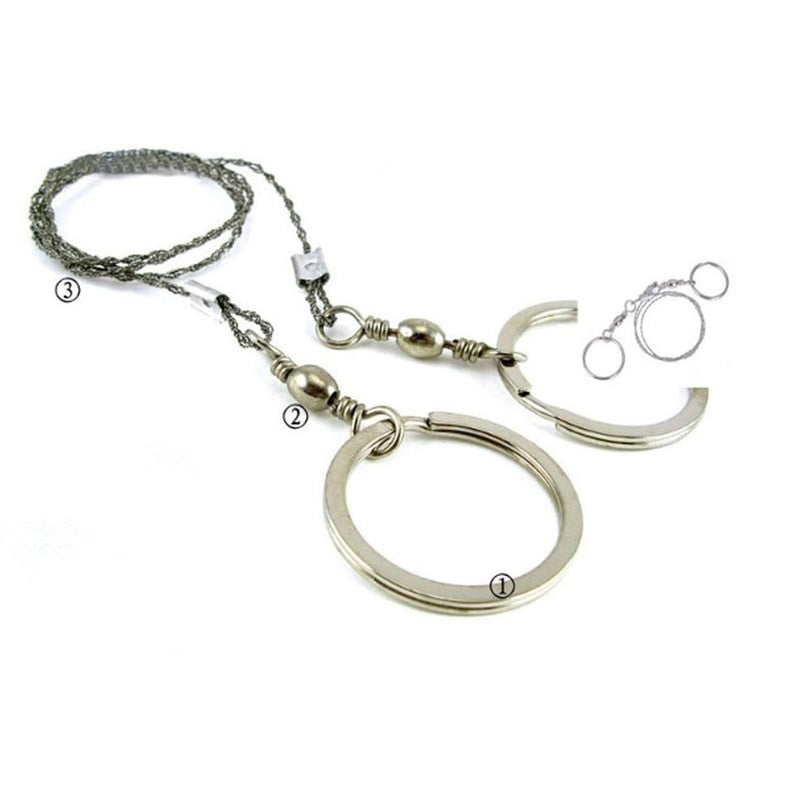 Hand Chain Saw Emergency Survival Outdoor Tool Kit