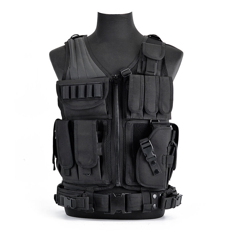 6000D Nylon Tactical Multi-Pocket Hunting Gear Vest