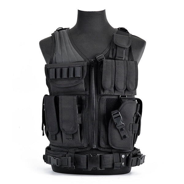 6000D Nylon Tactical Multi-Pocket Hunting Gear Vest