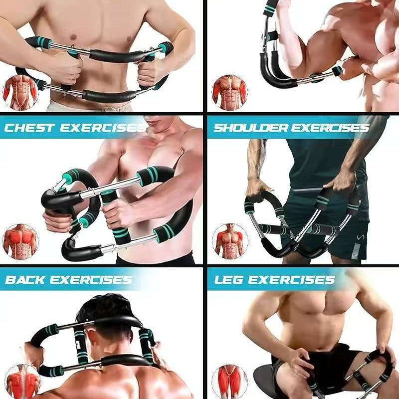 Adjustable U-Shaped Arm Chest Strength Training Device