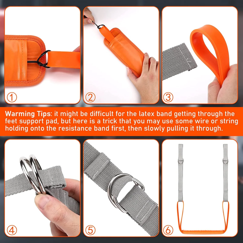 Pull-Up Assistance Bands Resistance Training Strap Set