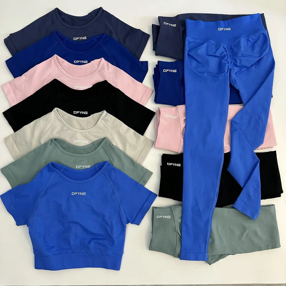 Women's 2 Piece Yoga Fitness Activewear Outfit Set
