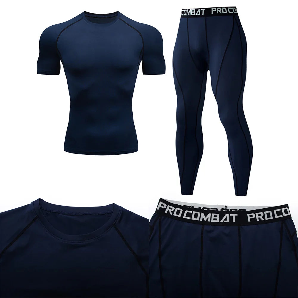 Men's Compression Fitness Gear for Gym Workouts
