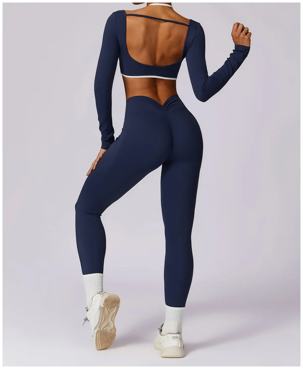Spring Yoga Dance Performance Activewear Outfit Set