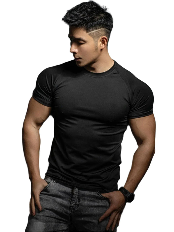 Men's High Performance Athletic T-Shirt Workout Activewear