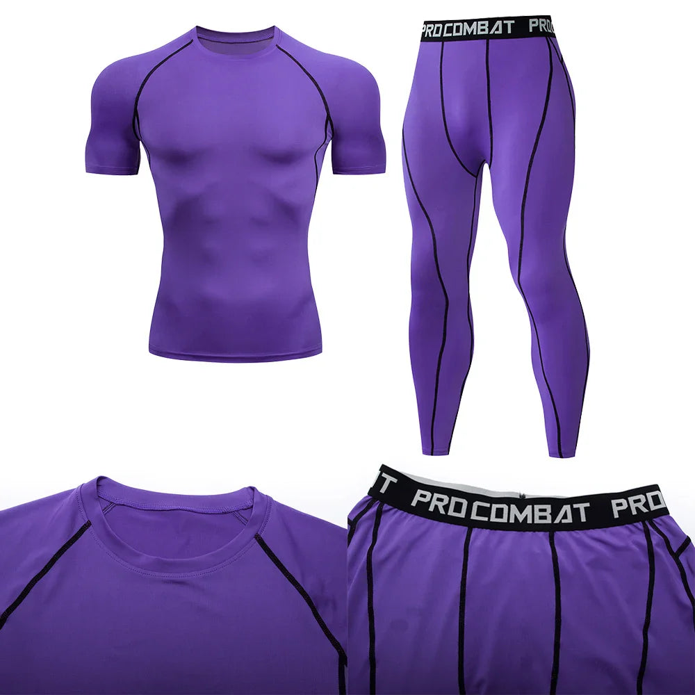 Men's Compression Fitness Gear for Gym Workouts