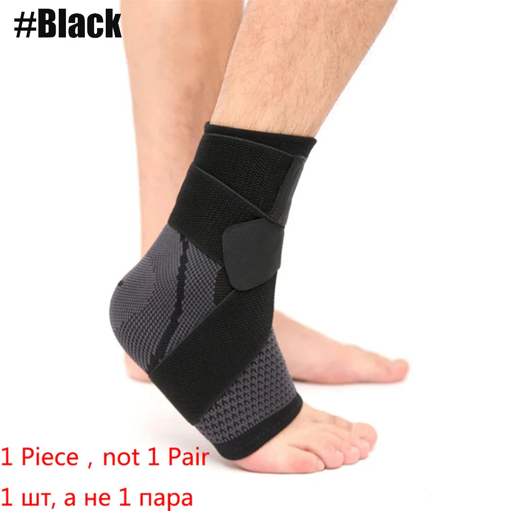 Sports Ankle Brace Compression Support Sleeve Strap