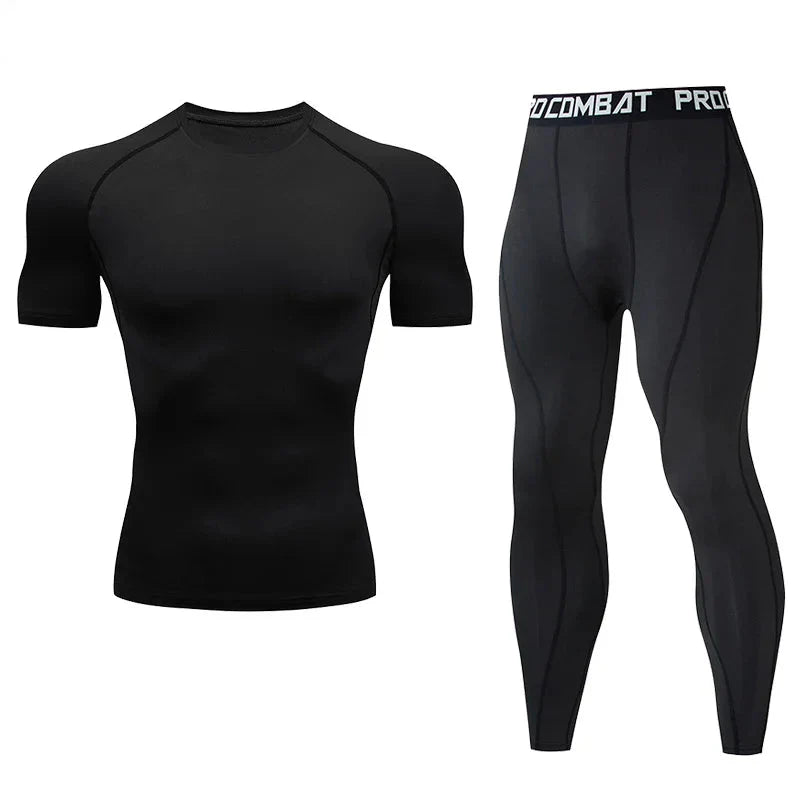 Men's Compression Fitness Gear for Gym Workouts