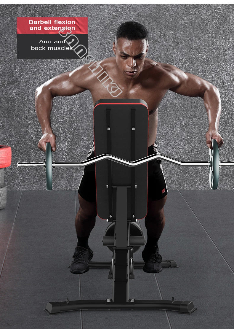 Upgraded Multi-Function Weightlifting Bench Home Fitness Equipment