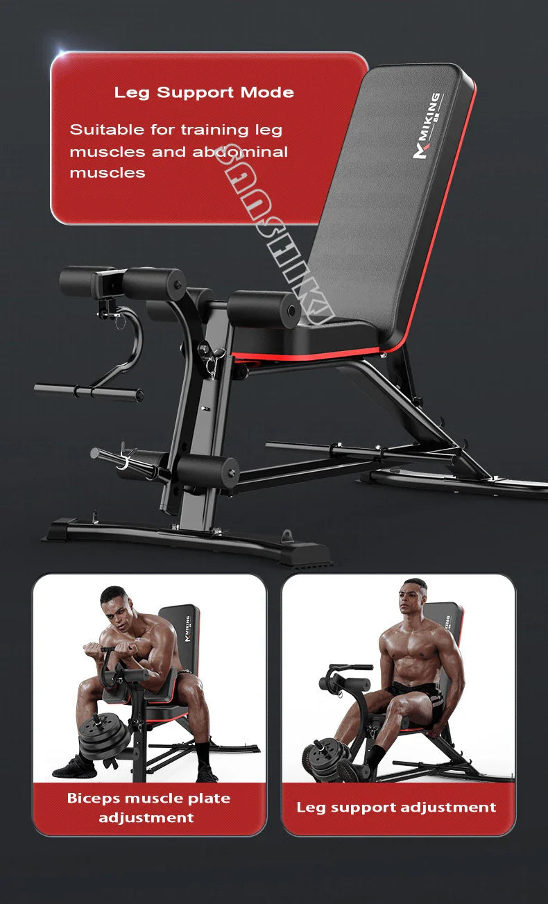 Upgraded Multi-Function Weightlifting Bench Home Fitness Equipment