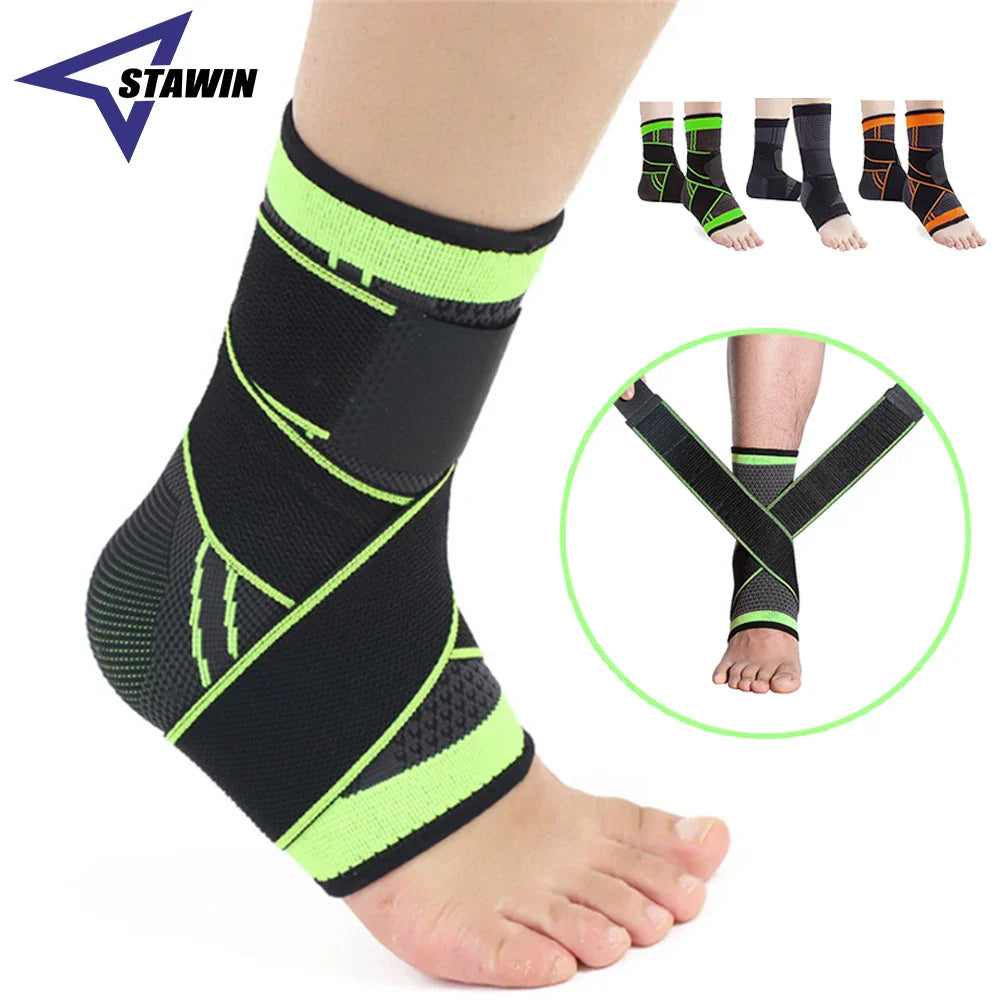 Sports Ankle Brace Compression Support Sleeve Strap
