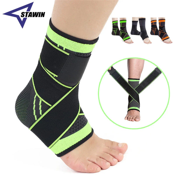 Sports Ankle Brace Compression Support Sleeve Strap