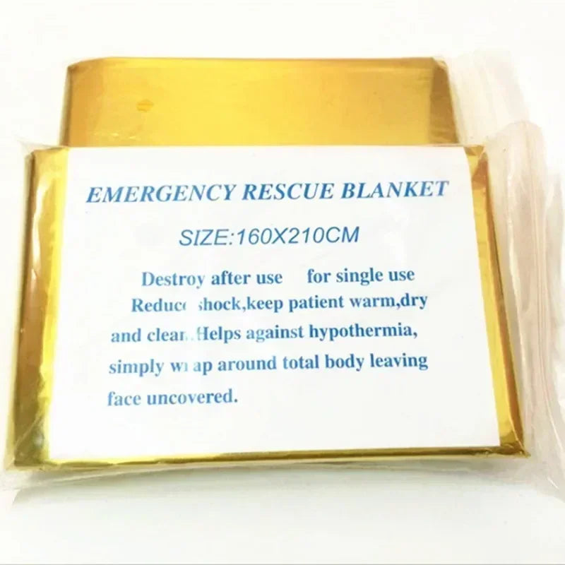 160x210cm Outdoor Survival Emergency Thermal Blanket
