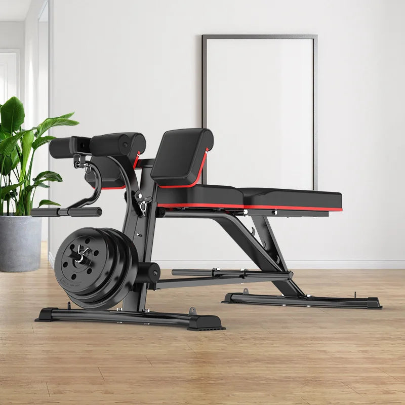 Upgraded Multi-Function Weightlifting Bench Home Fitness Equipment