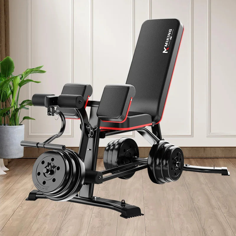 Upgraded Multi-Function Weightlifting Bench Home Fitness Equipment
