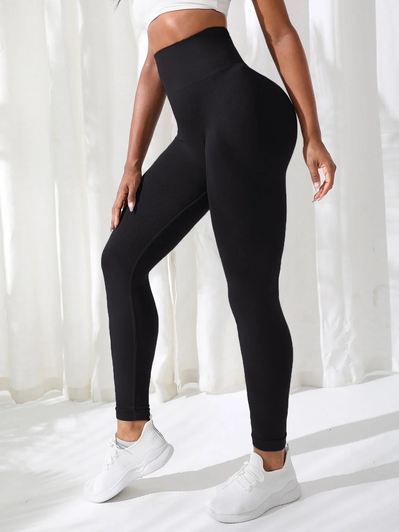 Women's Seamless High Waist Yoga Fitness Leggings