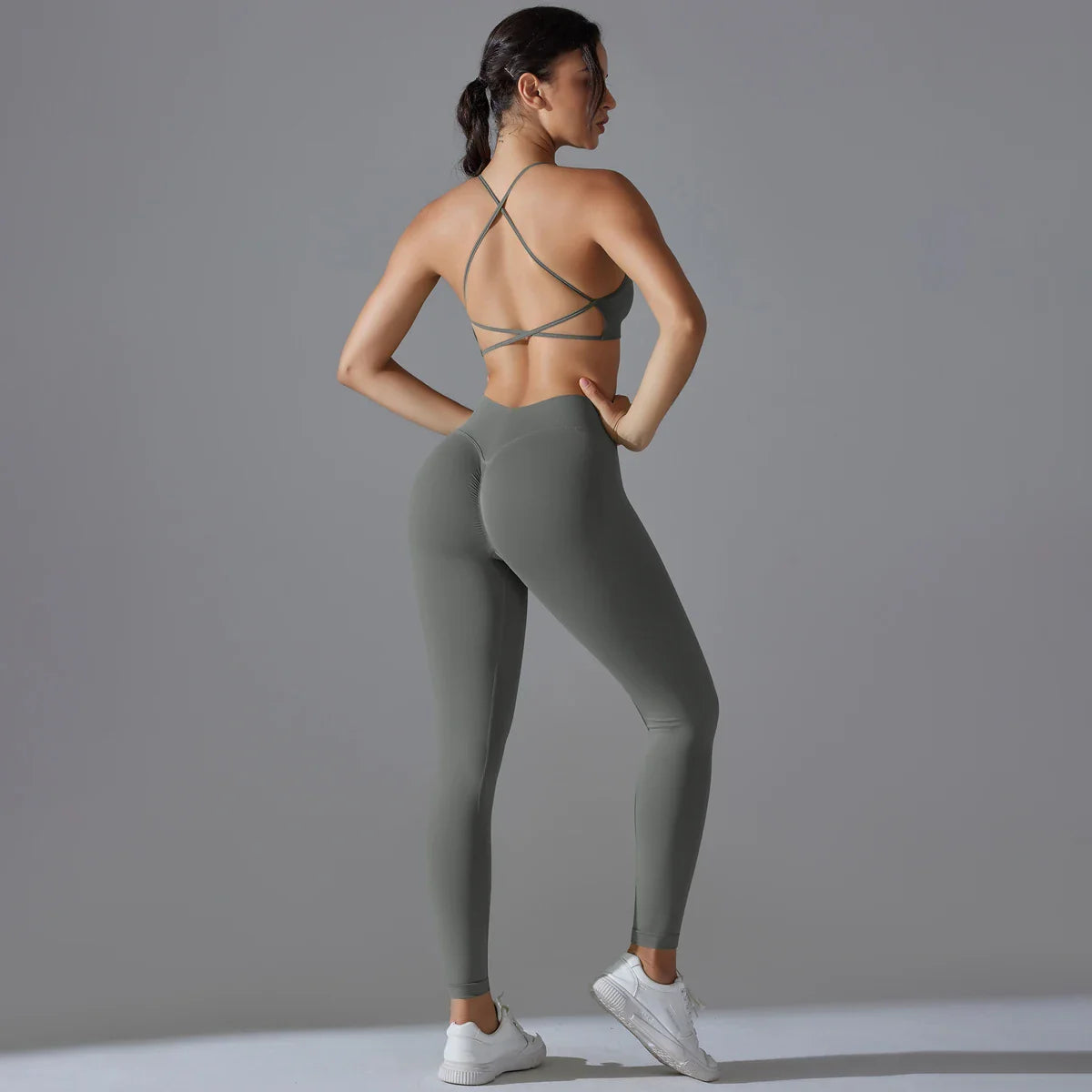 Women's High Performance Yoga Activewear Ensemble Set