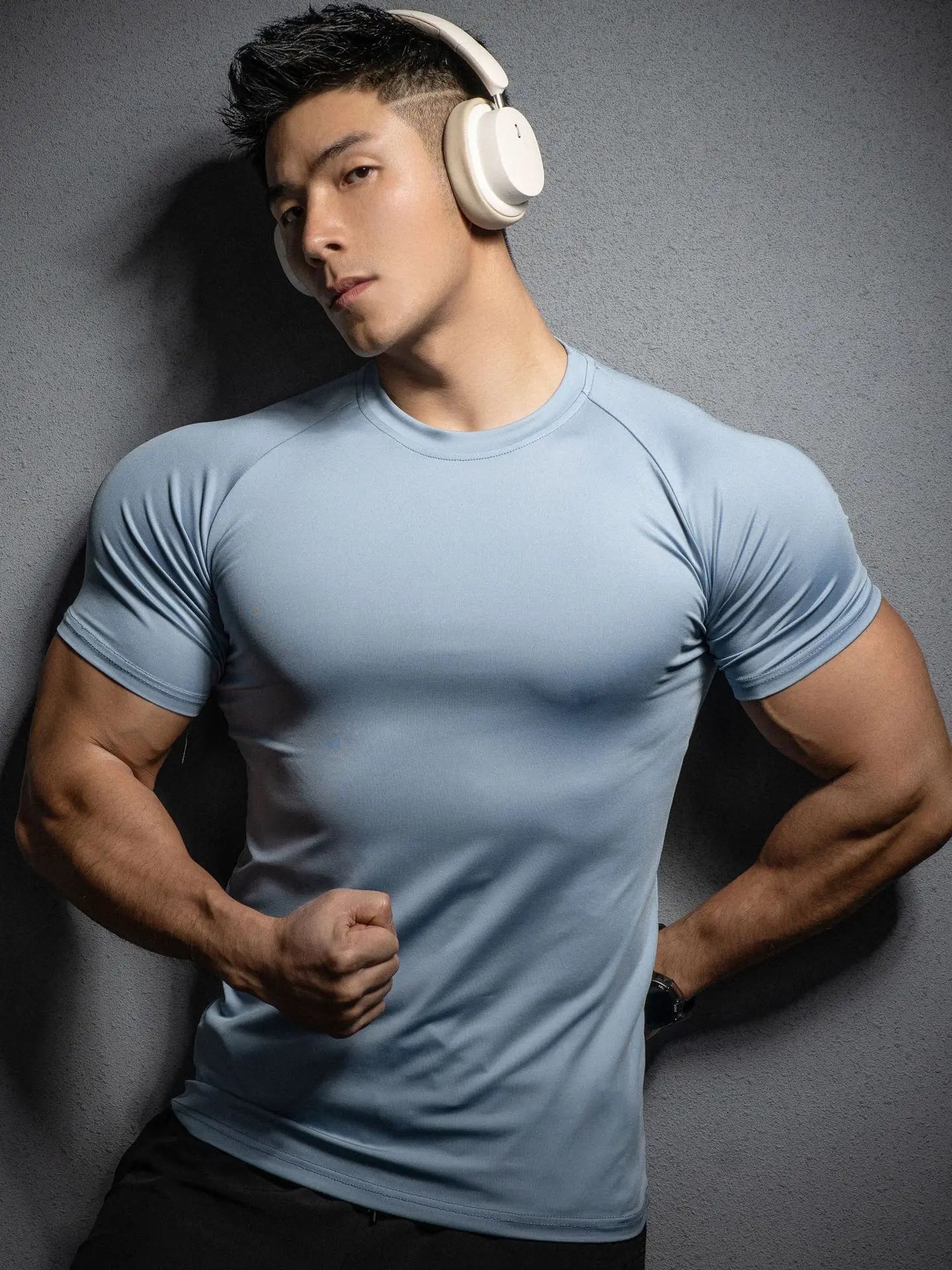 Men's High Performance Athletic T-Shirt Workout Activewear