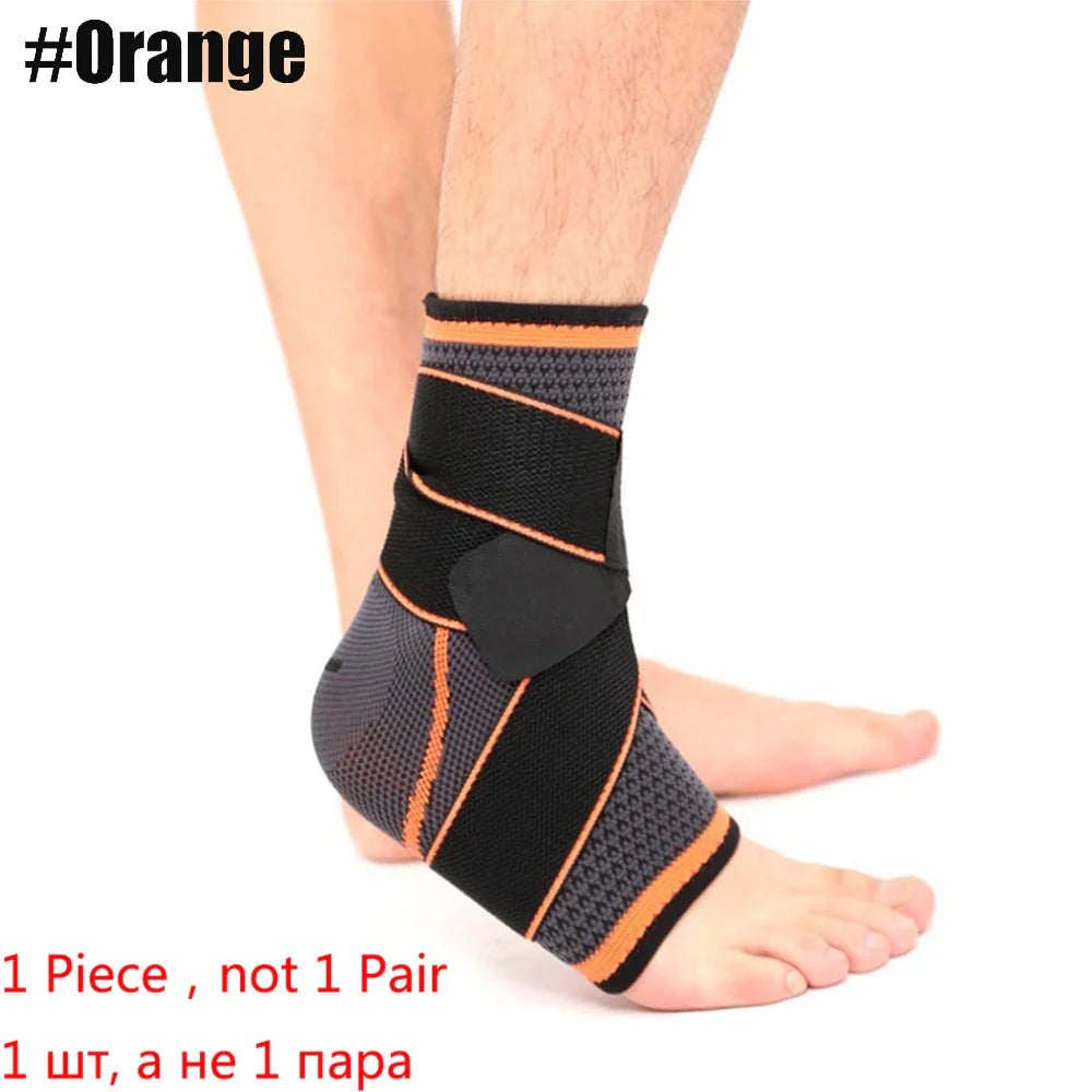 Sports Ankle Brace Compression Support Sleeve Strap
