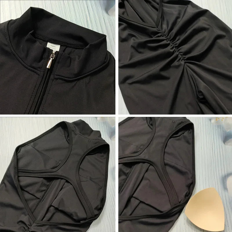 Women's Stylish Functional Fitness Jumpsuit Activewear Outfit
