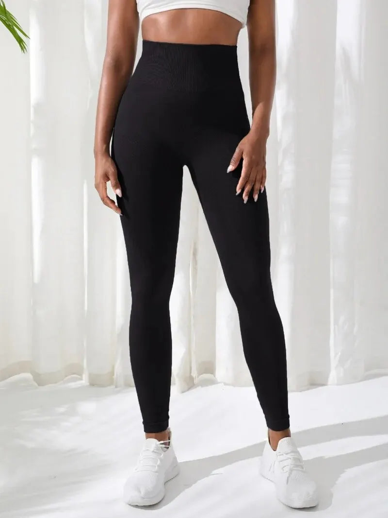 Women's Seamless High Waist Yoga Fitness Leggings