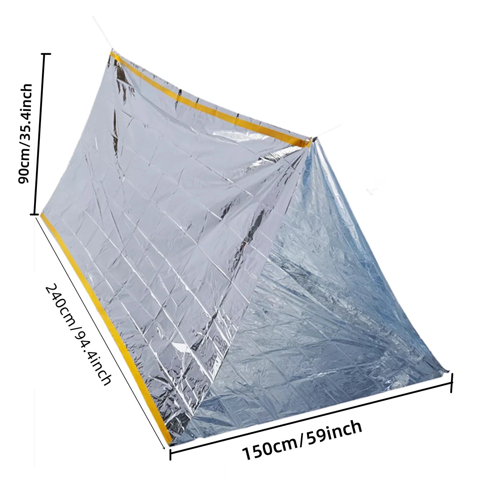 Emergency Survival Tent Sleeping Bag Outdoor Shelter