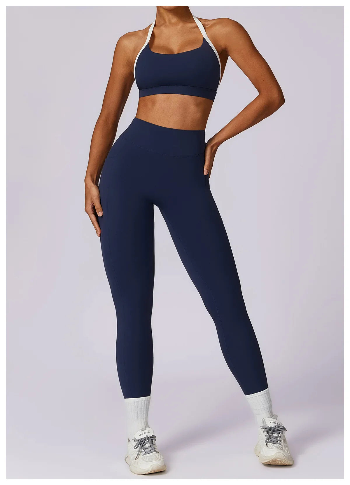 Spring Yoga Dance Performance Activewear Outfit Set