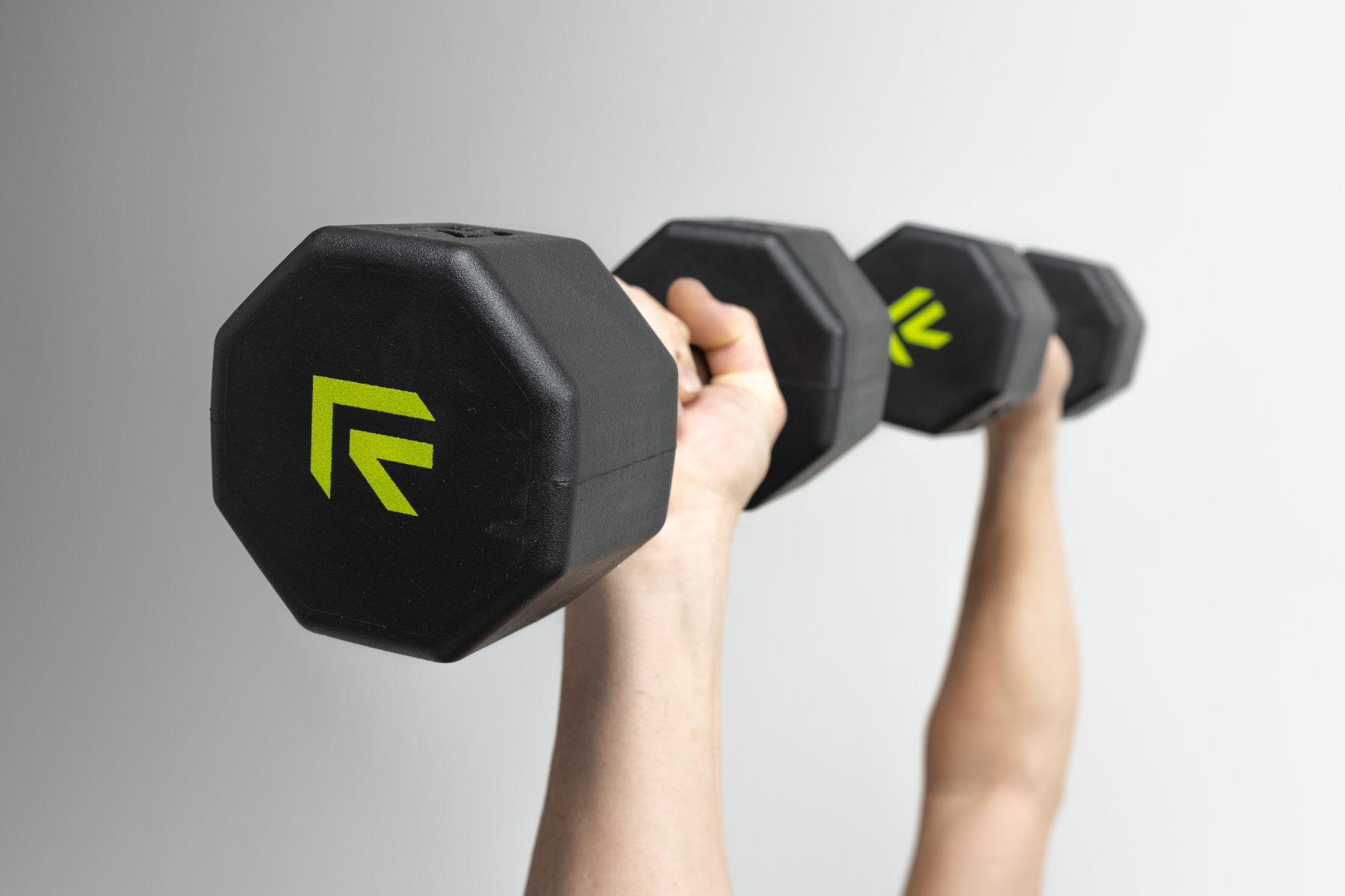 Octo Rubber Dumbbell Individual Strength Training Weight