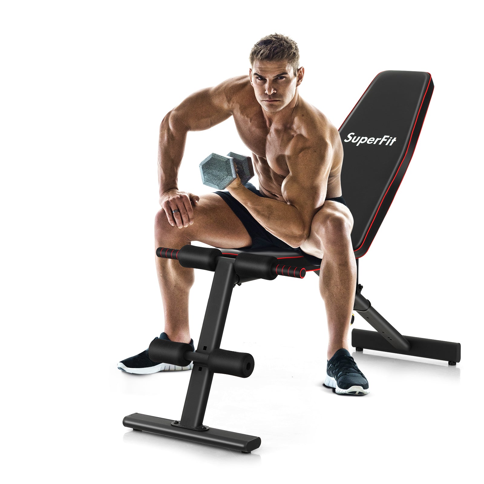 Adjustable Weight Bench Full Body Strength Training