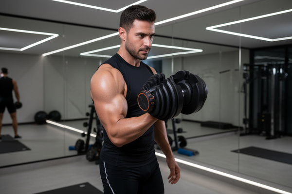 Adjustable Intelligent Dumbbells Fast Weight Selection Home Gym