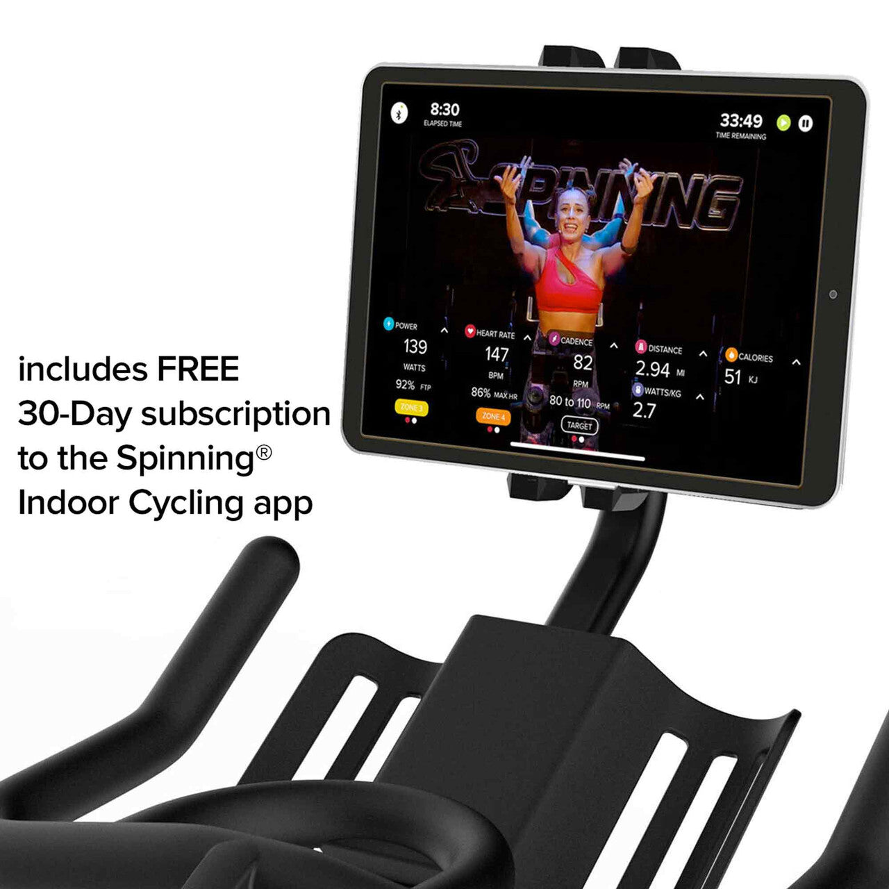 Connected Spinner Bike Smart Indoor Cycling Equipment