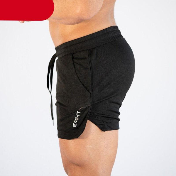 Men's Quick Dry Compression Training Shorts With Pockets