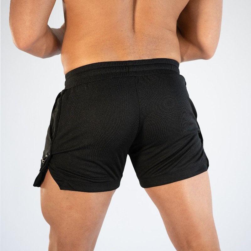 Men's Quick Dry Compression Training Shorts With Pockets
