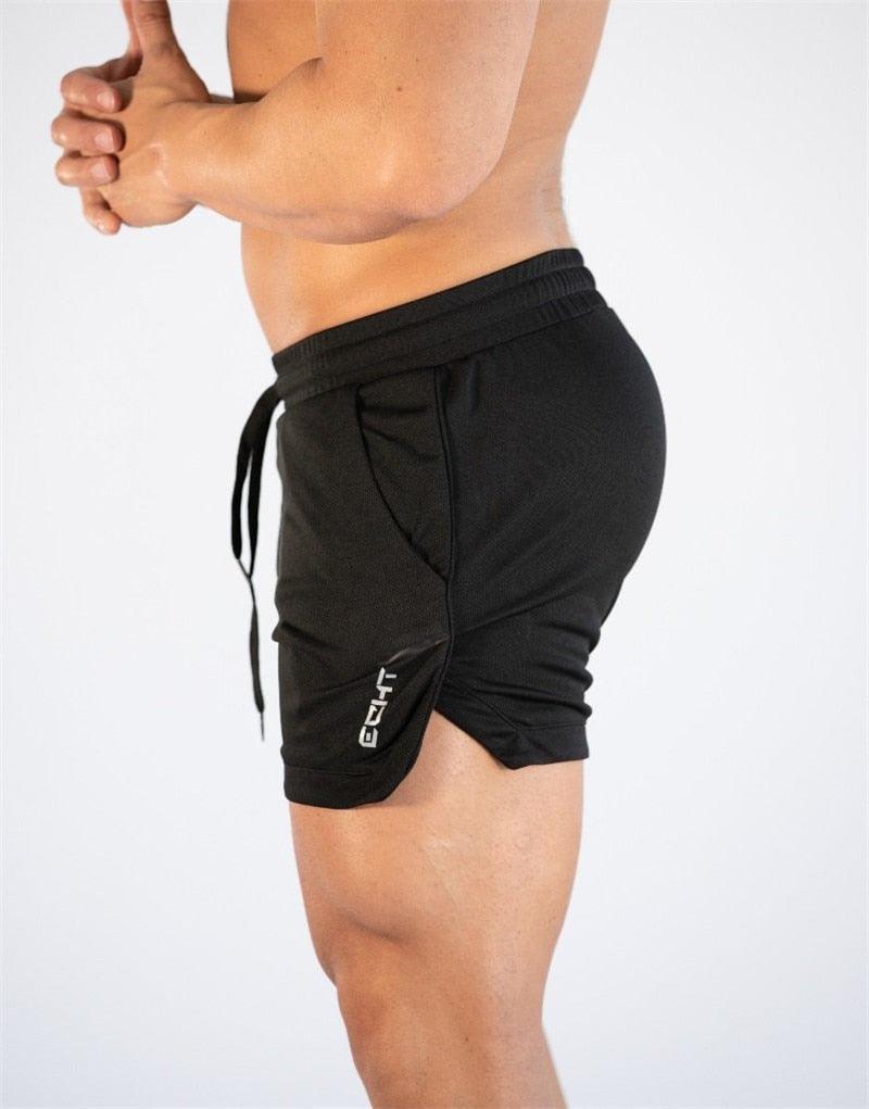 Men's Quick Dry Compression Training Shorts With Pockets