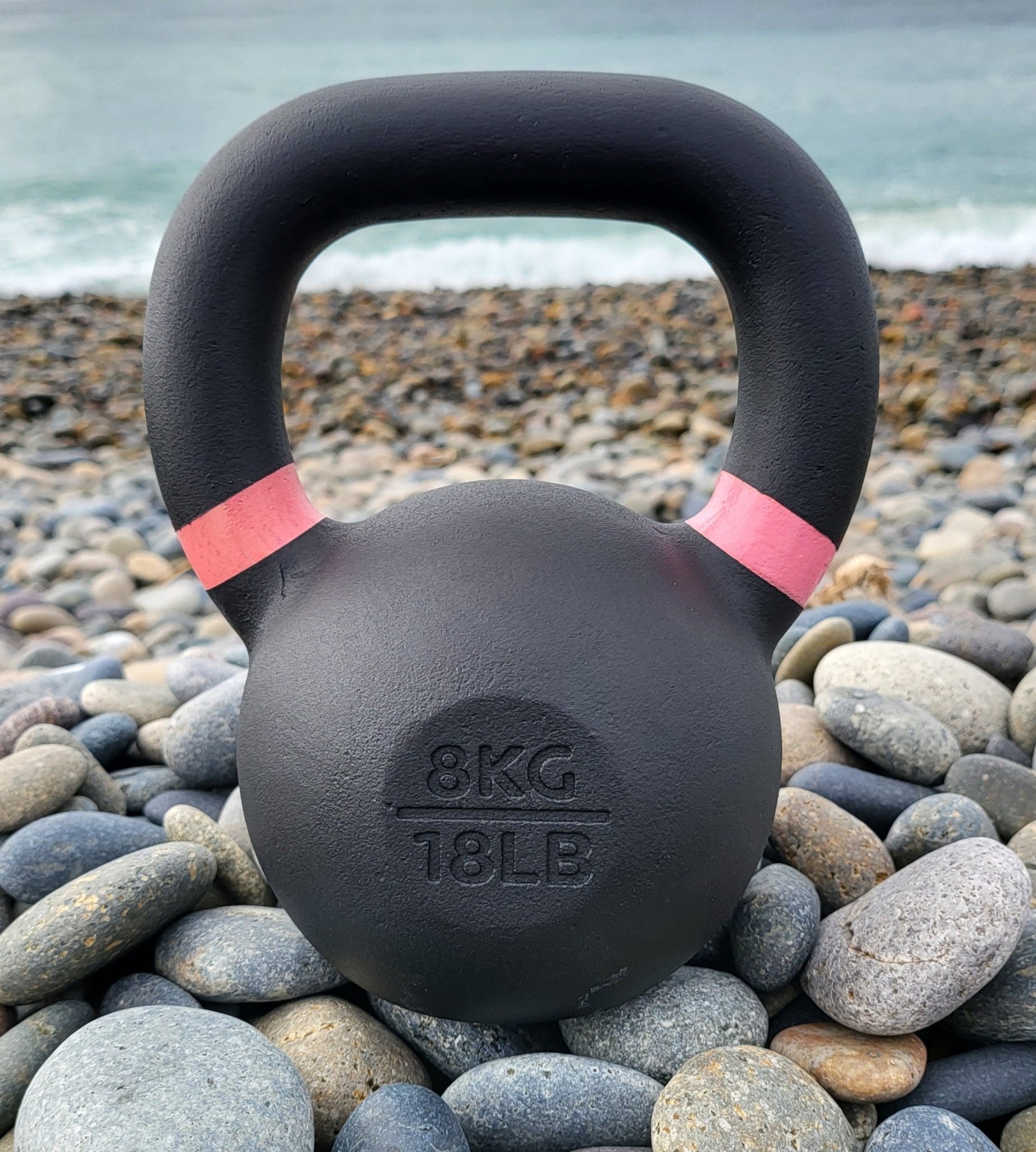 Powder Coated Kettlebell Strength Training Fitness Weight