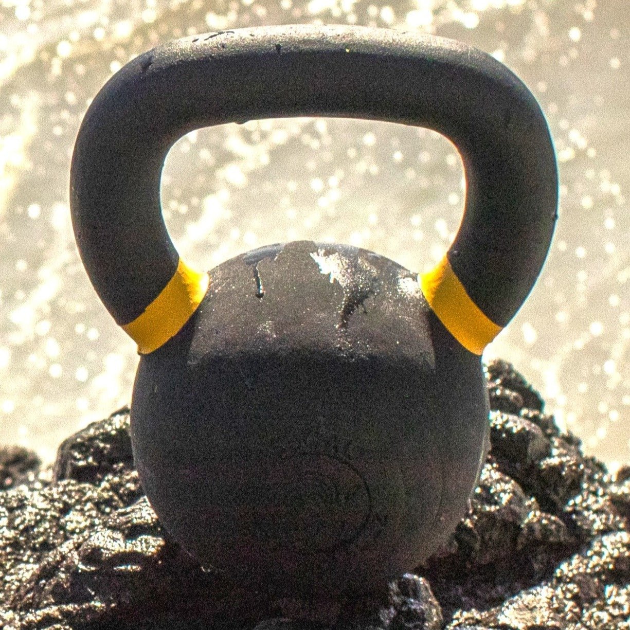 Powder Coated Kettlebell Strength Training Fitness Weight