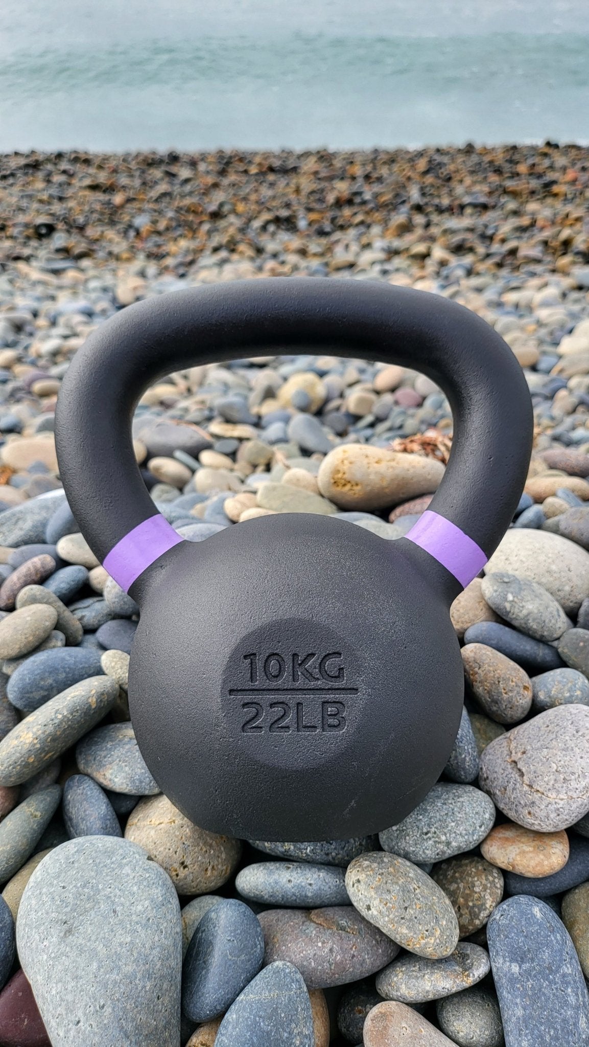 Powder Coated Kettlebell Strength Training Fitness Weight