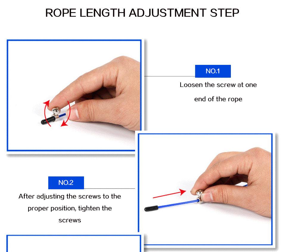 Professional Speed Jump Rope With Aluminum Alloy Handles