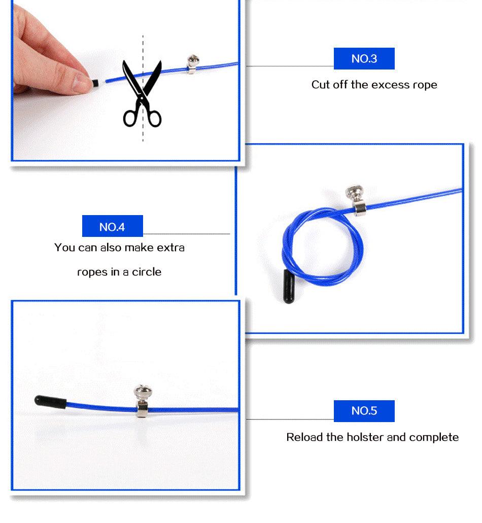 Professional Speed Jump Rope With Aluminum Alloy Handles