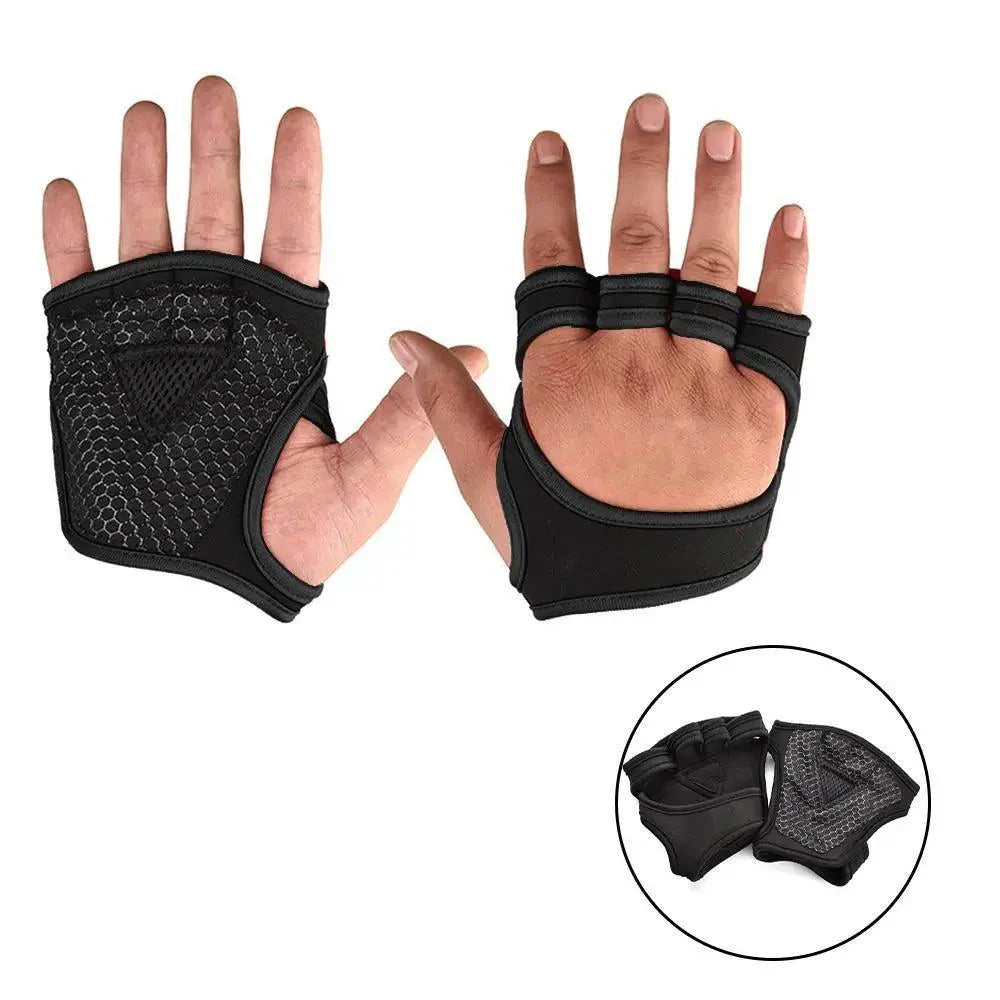 Unisex Weight Lifting Gloves Gym Palm Wrist Protection